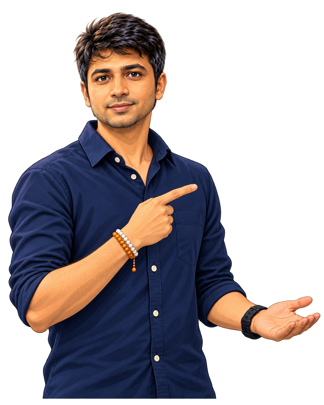 Arun Malve, founder of ENJYRA, presenting the Free learning path